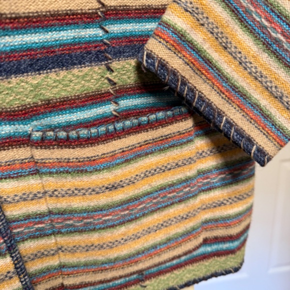 Sigrid Olsen, Small, Multi Warm Colors, Wool Knit Jacket - Picture 10 of 11